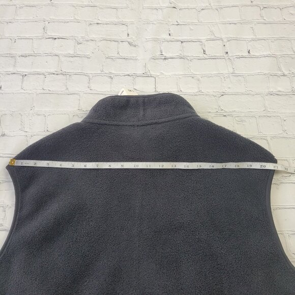 NWT Basic Edition Mens black fleece zipper vest size XL - Picture 7 of 11